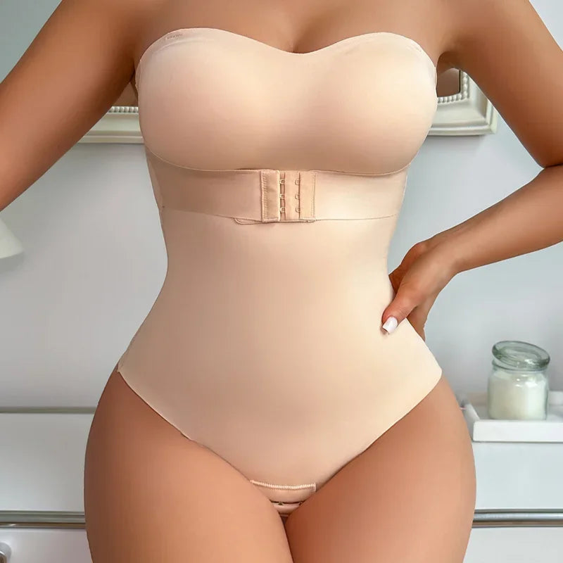 SculptEase Strapless Shapewear Bodysuit