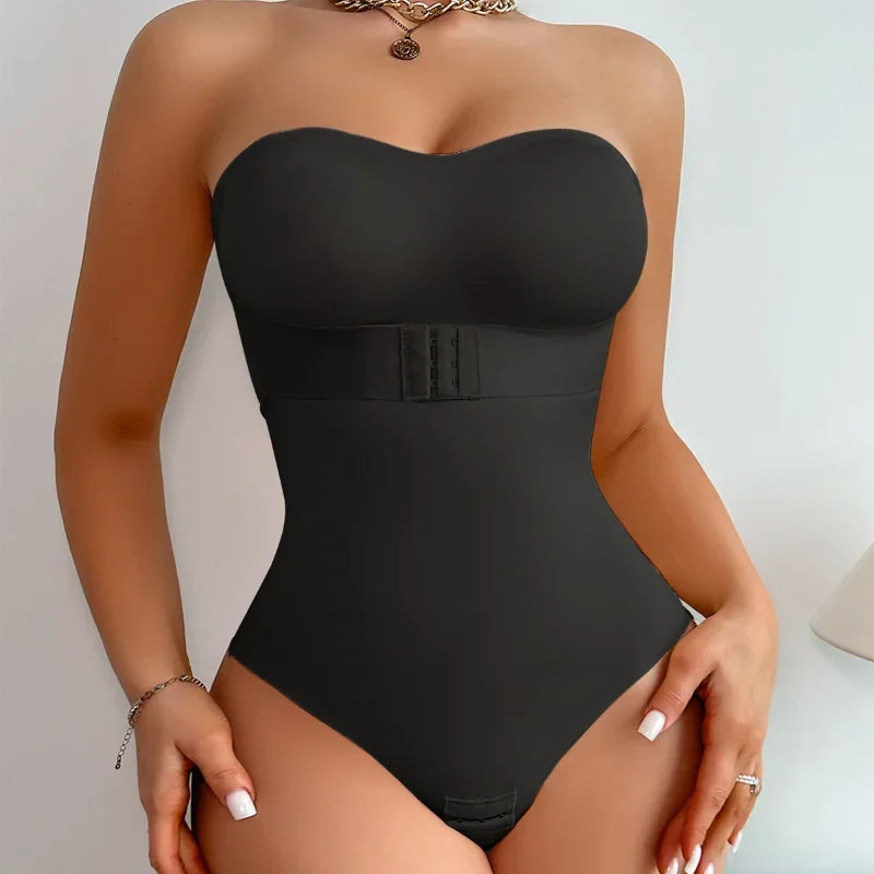 SculptEase Strapless Shapewear Bodysuit